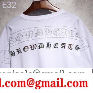 コスパ最強新作におすすめ 2019人気新色が登場 クロムハーツ chrome hearts 半袖tシャツ 2色可選 男女兼用