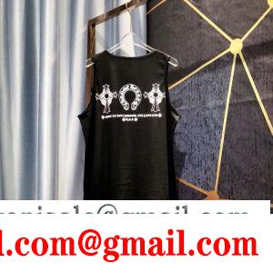 男女兼用 2色可選 2019春夏の流行をチェック この夏最高に人気ブランド クロムハーツ chrome hearts 半袖tシャツ