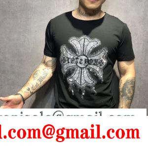 半袖Tシャツ 2色可選 クラシックな雰囲気のトップス 2019トレンド感満載なアイテム クロムハーツ chrome hearts