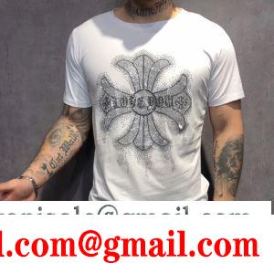 半袖Tシャツ 2色可選 クラシックな雰囲気のトップス 2019トレンド感満載なアイテム クロムハーツ chrome hearts