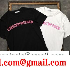 人気の高さ激安通販 流行スタイル2019春夏新作 クロムハーツ chrome hearts 半袖tシャツ 2色可選 男女兼用