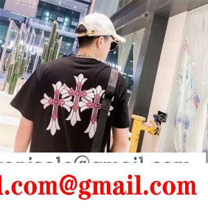 人気の高さ激安通販 流行スタイル2019春夏新作 クロムハーツ chrome hearts 半袖tシャツ 2色可選 男女兼用