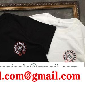 夏に必須の定番アイテム 春夏2019年の最新アイテム 半袖tシャツ 2色可選 男女兼用 クロムハーツ chrome heart