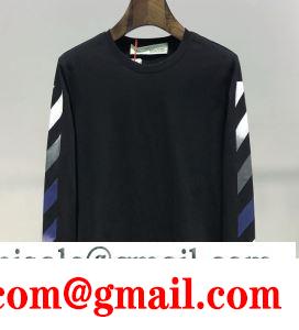 2019春夏トレンドmàu sắc off-white オフホワイト 長袖tシャツ 2色可選 今すぐ買えちゃう！新着