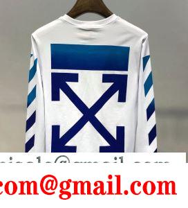 春夏大活躍人気アイテム 2019春夏に人気のトレンド新作 off-white オフホワイト 長袖tシャツ 2色可選