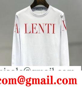 ヴァレンティノ valentino 長袖tシャツ 2色可選 2019春夏の必須アイテム 春夏アイテムから新たに登場！