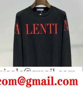 ヴァレンティノ valentino 長袖tシャツ 2色可選 2019春夏の必須アイテム 春夏アイテムから新たに登場！