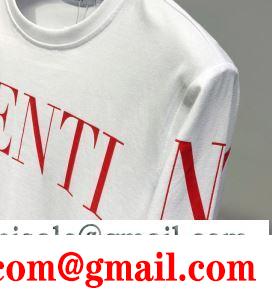 ヴァレンティノ valentino 長袖tシャツ 2色可選 2019春夏の必須アイテム 春夏アイテムから新たに登場！
