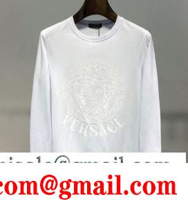 ヴェルサーチ versace 長袖tシャツ 2色可選 2019春夏の流行をチェック 夏のマストブランド新作