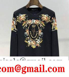 ドルチェ＆ガッバーナ dolce&gabbana 長袖tシャツ 2色可選 2019年春夏コレクションに見る 春夏トレンド先取り