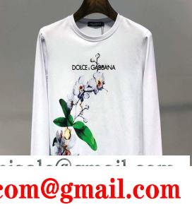 流行スタイル2019春夏新作 ドルチェ＆ガッバーナ dolce&gabbana 長袖tシャツ 2色可選 期間限定、お得に買うべき