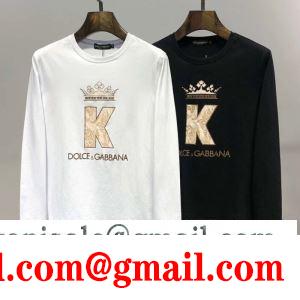 ドルチェ＆ガッバーナ dolce&gabbana 長袖tシャツ 2色可選 人気アイテムも同時にチェック 夏の注目2019ブランド新作