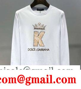 ドルチェ＆ガッバーナ dolce&gabbana 長袖tシャツ 2色可選 人気アイテムも同時にチェック 夏の注目2019ブランド新作