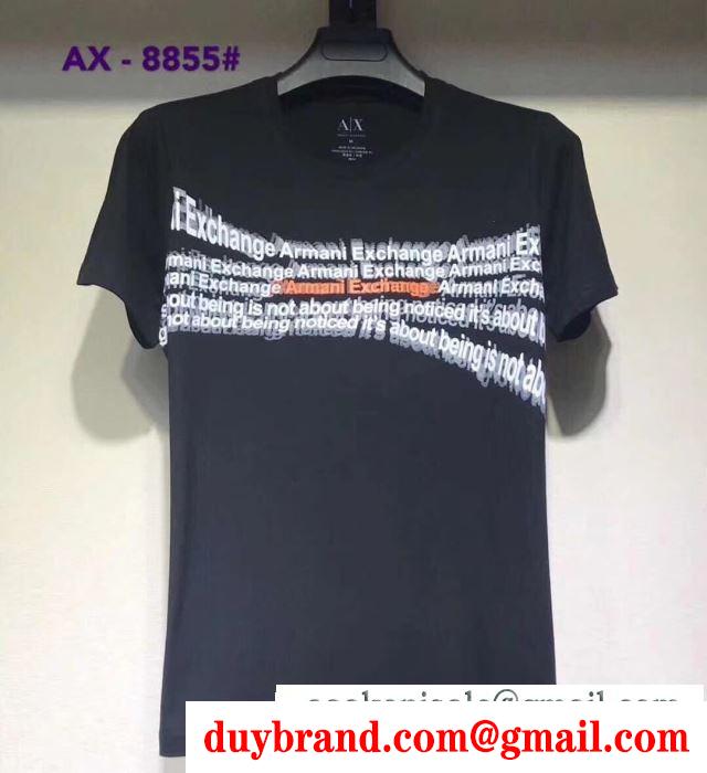 半袖Tシャツ 大人のため上品 アルマーニ セレブも夢中ブランド新作 ARMANI 多色可選 2019年春夏コレクションに見る 