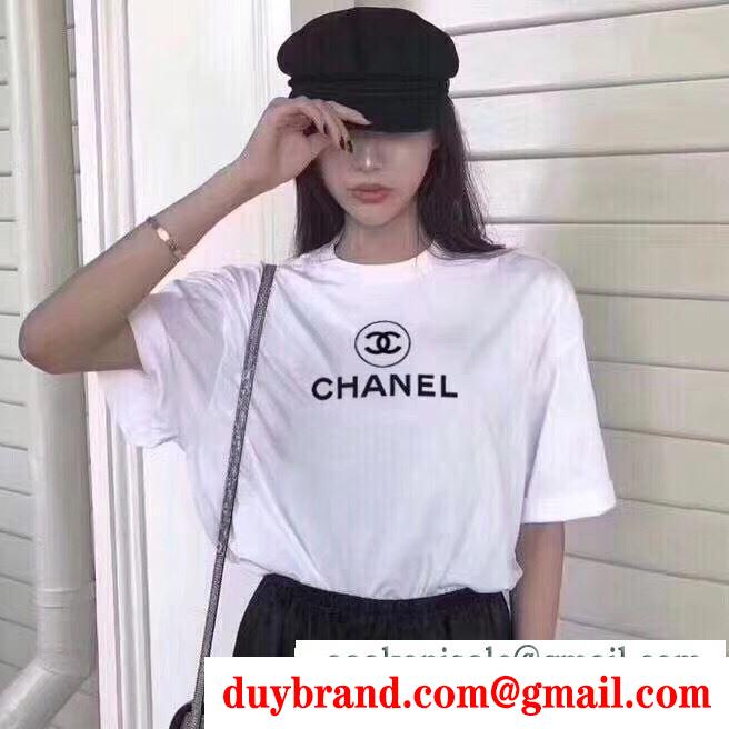 半袖Tシャツ 大人っぽい雰囲気に   2019春夏まだまだトレンド 2色可選 大人っぽかわいい 大人感漂う春夏新作