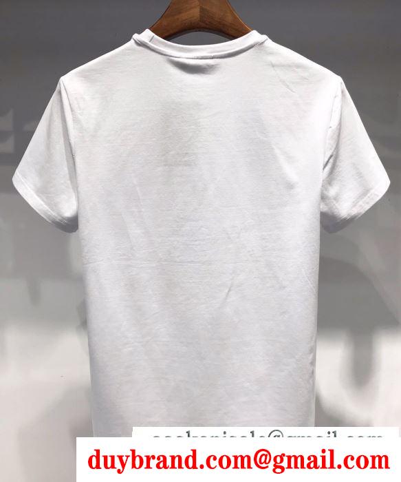 ディースクエアード DSQUARED2 人気ブランド春夏の新作が続々登場 半袖Tシャツ 2019春夏注目のブランドおすすめ2色可選 トレンドを追求した新作