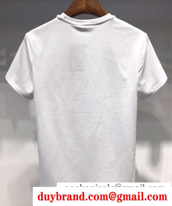 半袖Tシャツ 2019年春夏コレクションに見る 2色可選 セレブも夢中ブランド新作 ディースクエアード 春夏トレンド先取り DSQUARED2