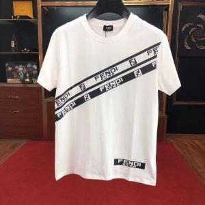 Xu hướng phổ biến của 2019SS Fendi Fendi Share -Class Advanced Short -sleeved t -shirt nhẹ nhàng màu sang trọng 2 Màu 2 Màu dễ chọn Color_Fendi Fendi_ Thương hiệu giá rẻ (Lớp lớn nhất của )