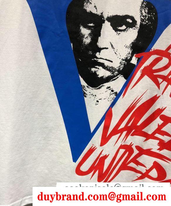 2019春夏に人気のトレンド新作 tシャツ/半袖ヴァレンティノ valentinoオシャレスタイルは今季も 2色可選