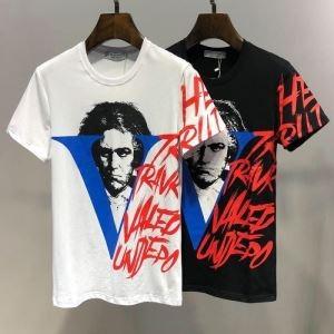 2019 Trendy T -Shirt/Short Valentino Valentino, Gạch thời trang cũng có hai màu _ Valentino Valentino_ Thương hiệu giá rẻ 