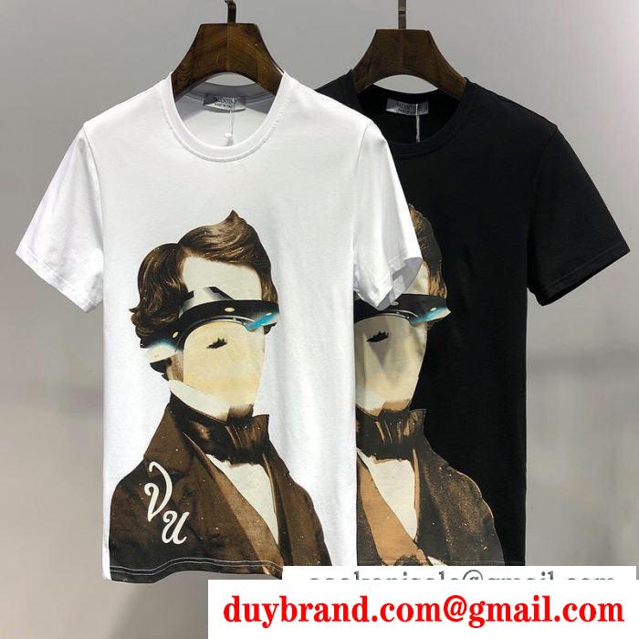 おしゃれ度をUPする新着 2色可選 2019春夏の大注目トレンド tシャツ/半袖ヴァレンティノ超あたたかい valentino
