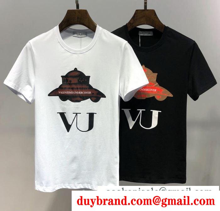 VALENTINO お目立ち度の高い新品 2色可選 tシャツ/半袖特価セール ヴァレンティノ 2019人気新作が登場