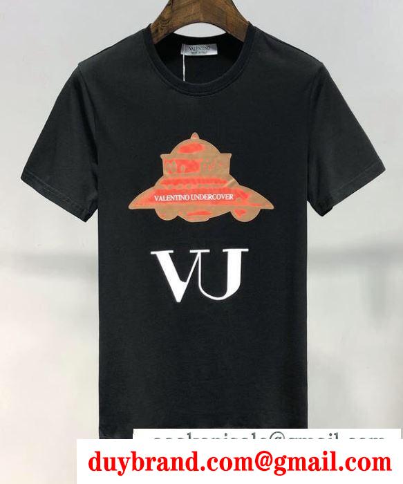 VALENTINO お目立ち度の高い新品 2色可選 tシャツ/半袖特価セール ヴァレンティノ 2019人気新作が登場