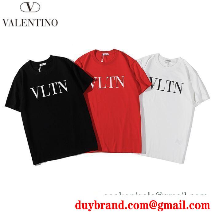クラシックな雰囲気のトップス tシャツ/半袖ヴァレンティノ 2019春夏の大注目トレンド valentino 3色可選