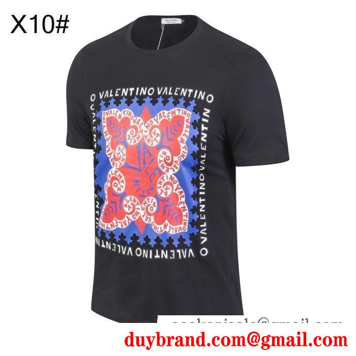 ヴァレンティノ 2019夏ファション新品 valentino 3色可選 この夏を迎える人気新作 tシャツ/半袖