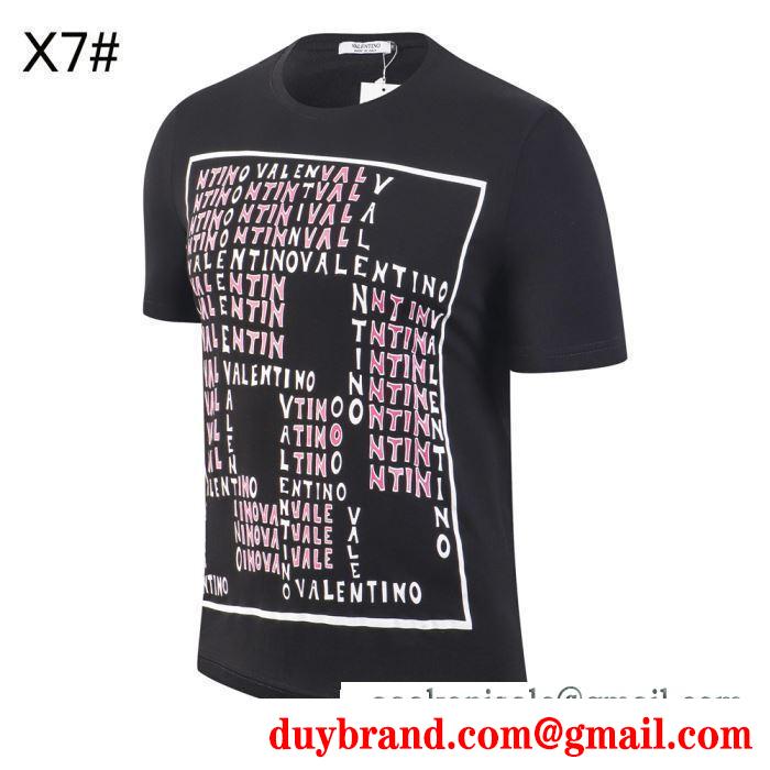 トレンドを追求した新作 3色可選 tシャツ/半袖ヴァレンティノ2019夏ファション新品 valentino