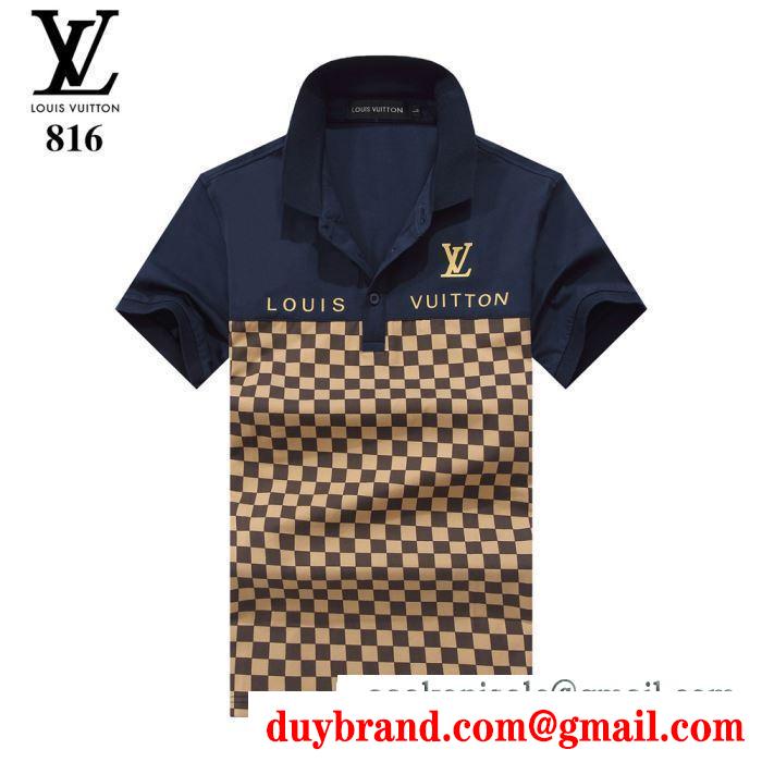 ルイ ヴィトンぜひ今年のトレンドをチェック louis vuitton tシャツ/半袖 4色可選 vip 先行セール2019年夏