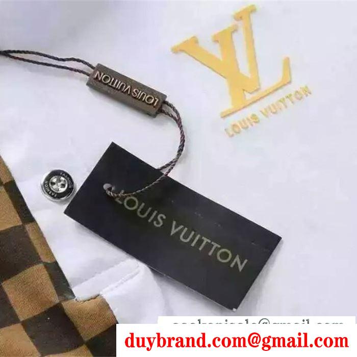 2019年夏ルイ ヴィトンキレイめ感が強い tシャツ/半袖 4色可選 louis vuitton カジュアルなのに高感度が高く