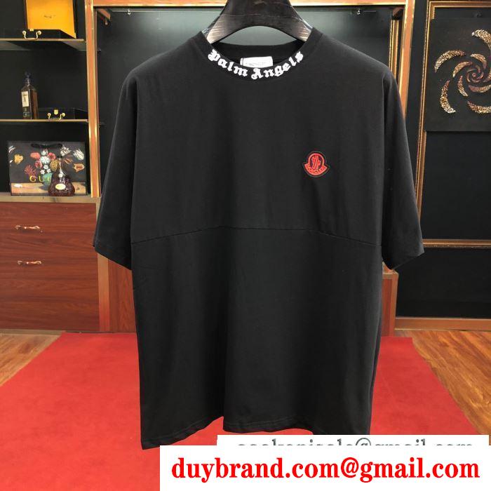 MONCLER 2色可選 tシャツ/半袖 モンクレール 抜け感のあるスタイルが完成 2019春夏トレンドmàu sắc