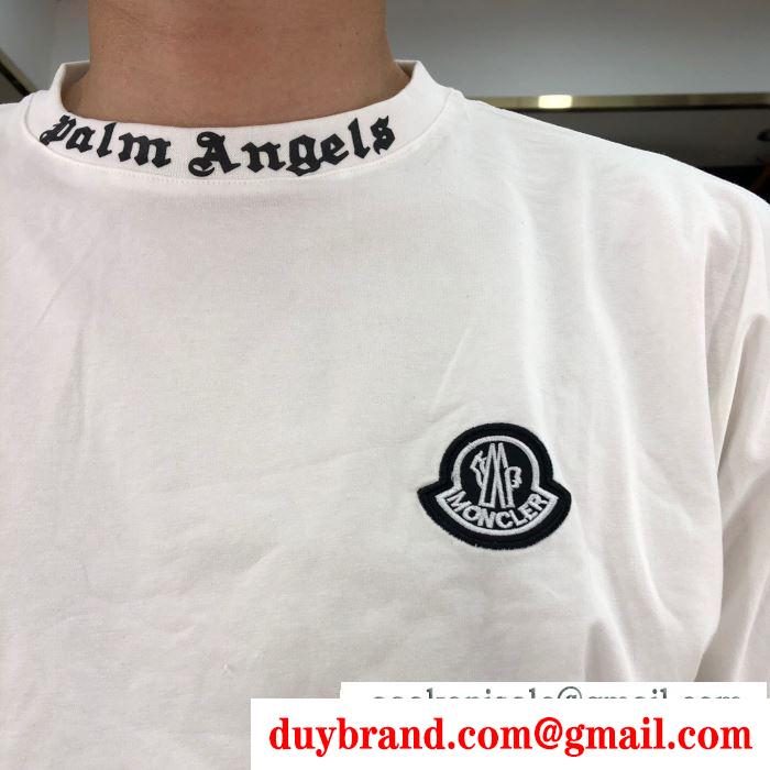 MONCLER 2色可選 tシャツ/半袖 モンクレール 抜け感のあるスタイルが完成 2019春夏トレンドmàu sắc