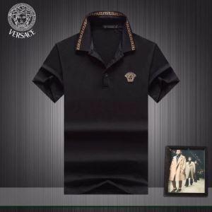 Versace Versace 3 -Molored Versace T -Shirt/Short Sleeve 2019 Xu hướng mùa xuân/mùa hè Thời trang Mới _ Versace Versace_ Thương hiệu giá rẻ (Lớp lớn nhất của )