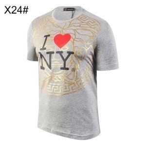 2019 Mùa xuân/Mùa hè phổ biến Tree Versace Versace T -shirts/Short -sleeved ấn tượng nhỏ và sức khỏe