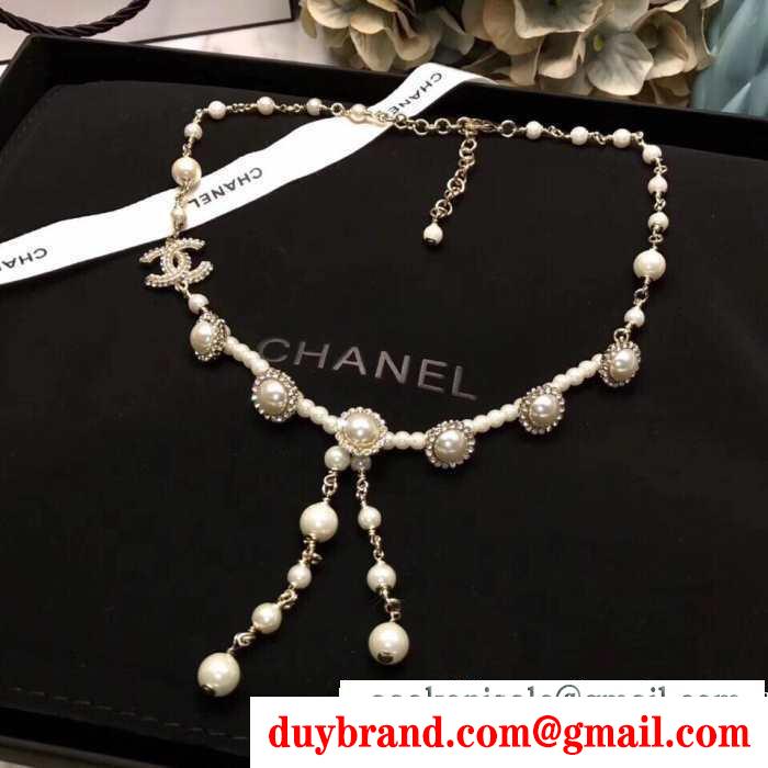 今すぐ買えちゃう！新着 夏の注目2019ブランド新作  chanel ネックレス