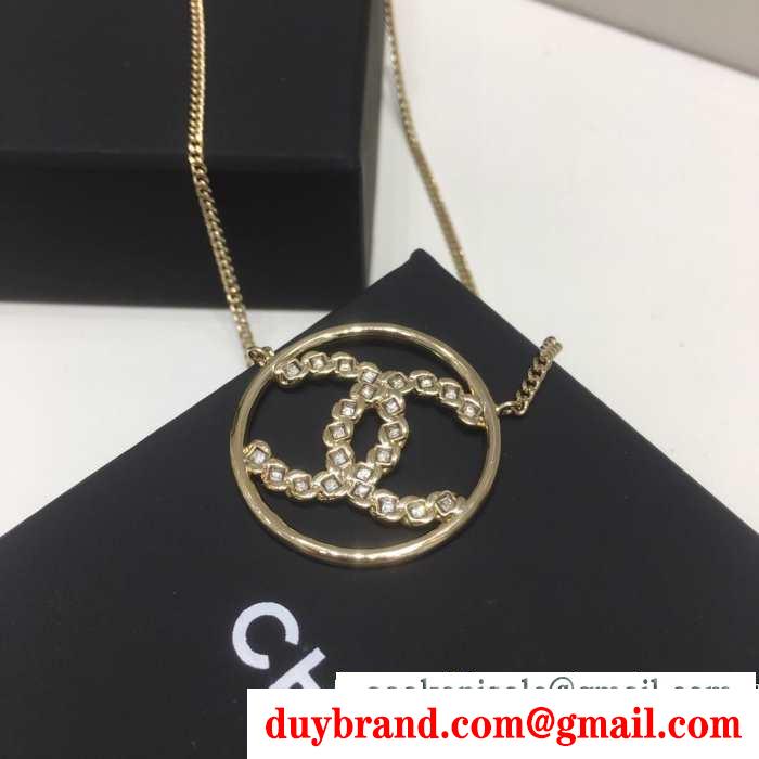 注目ブランドは2019最新  chanel ネックレス 2019春夏トレンドmàu sắc