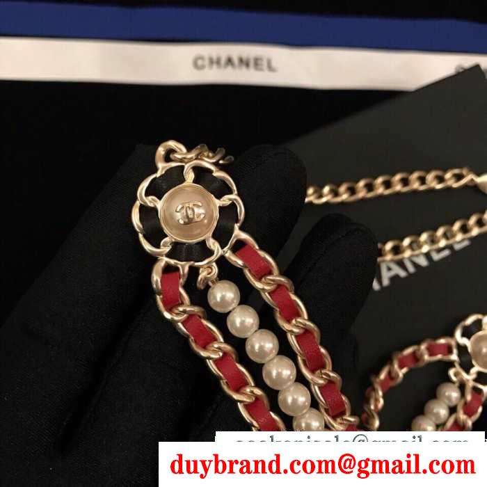 2019春夏の流行ファッション 毎シーズン人気が高い  chanel ネックレス