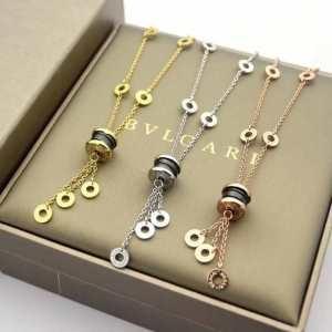 Vòng cổ 3 Màu sắc Lựa chọn các mặt hàng phổ biến phổ biến 2019 Mùa xuân / Mùa hè giới hạn bán hàng bvlgari bvlgari_ Bulgari bvlgari_ Thương hiệu giá rẻ 