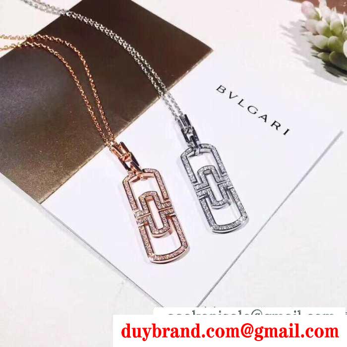 今や定番アイテム好評品 2019ssコレクションに新着 ブルガリ bvlgari ネックレス 2色可選