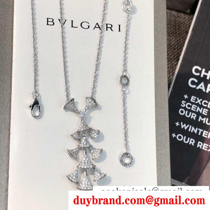 特に今期の春夏注目 先取り！2019年春夏トレンド ブルガリ bvlgari ネックレス 2色可選