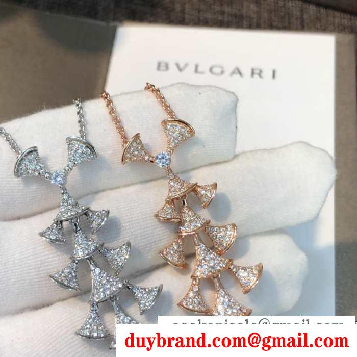特に今期の春夏注目 先取り！2019年春夏トレンド ブルガリ bvlgari ネックレス 2色可選