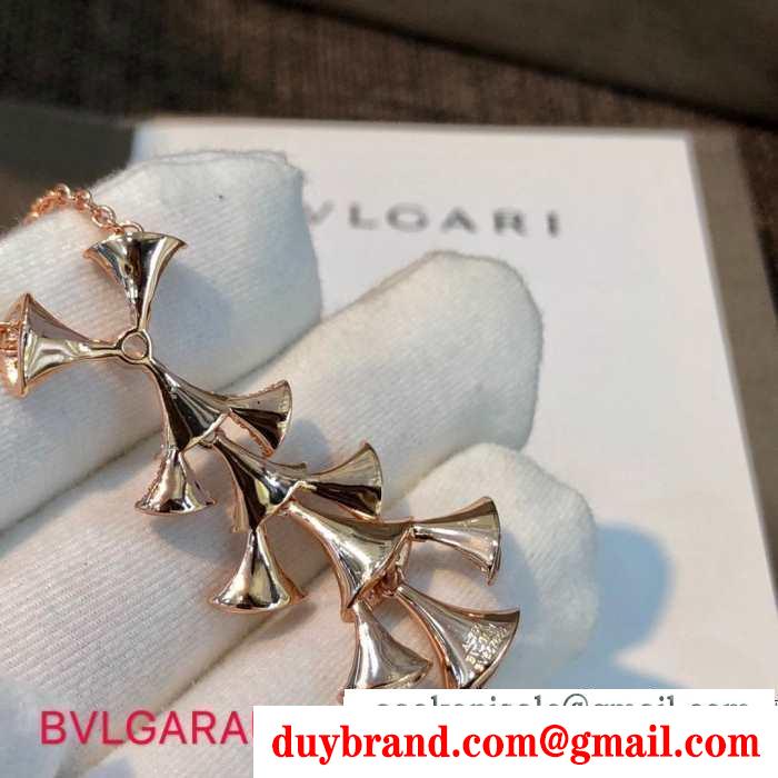 特に今期の春夏注目 先取り！2019年春夏トレンド ブルガリ bvlgari ネックレス 2色可選