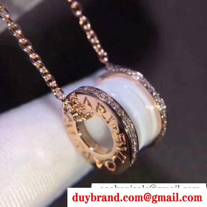 夏の定番スタイルをアップ 2019夏絶対見逃せない人気 ブルガリ bvlgari ネックレス 2色可選