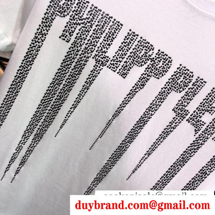 2019春夏は人気定番 philipp plein tシャツ/半袖 今年人気定番新作 2色可選フィリッププレイン