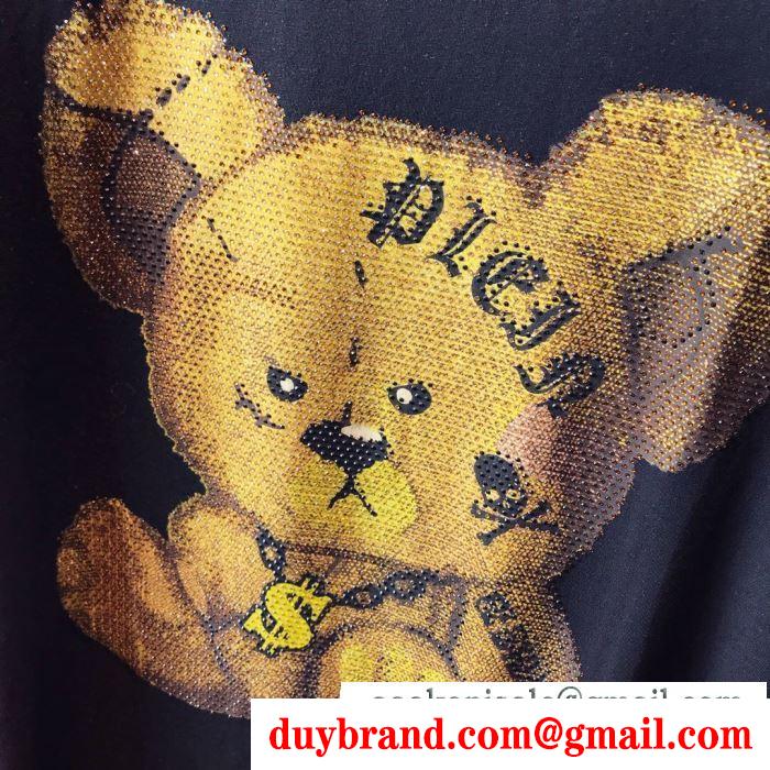 幅広い着ができる優れた philipp plein tシャツ/半袖 vip 先行セール2019年夏 2色可選フィリッププレイン
