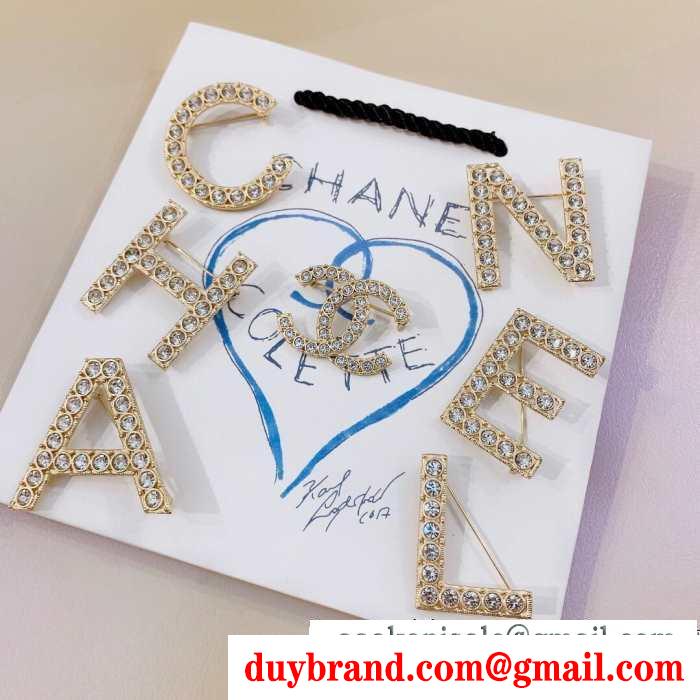 2019年SSトレンド新品登場  chanel ブローチ 2色可選 最新ブランド新品が熱い