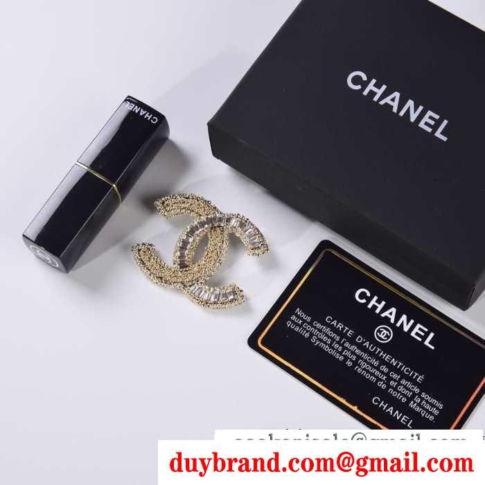 ブローチ  chanel 今季も引き続きブランド 2019ssの人気トレンドファッション