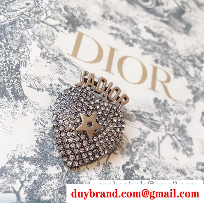 季節感もプラス2019新作 人気沸騰中！おしゃれ新品 ディオール dior ブローチ